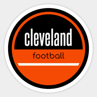 cleveland browns football Sticker